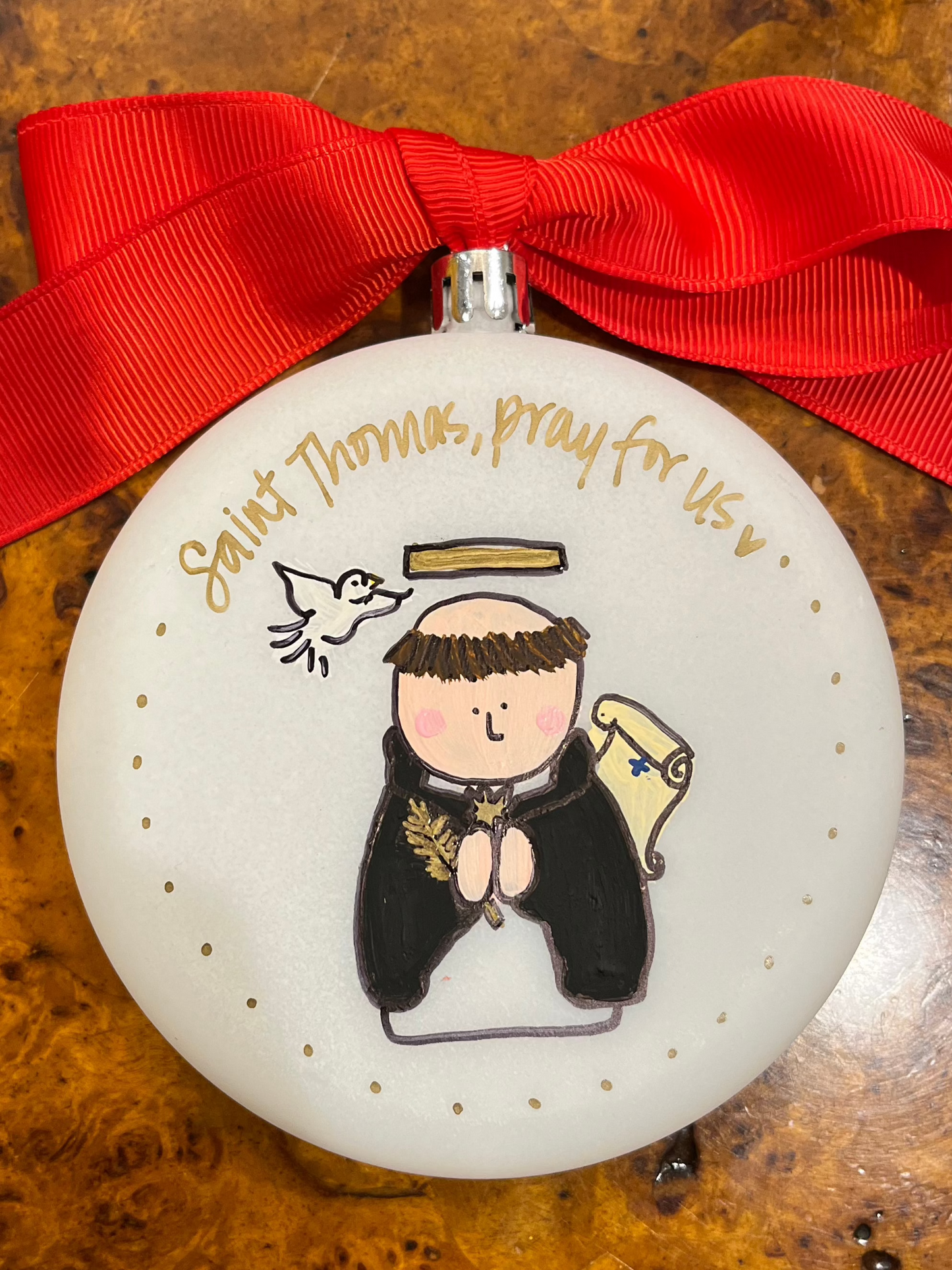 Custom Saint Ornament