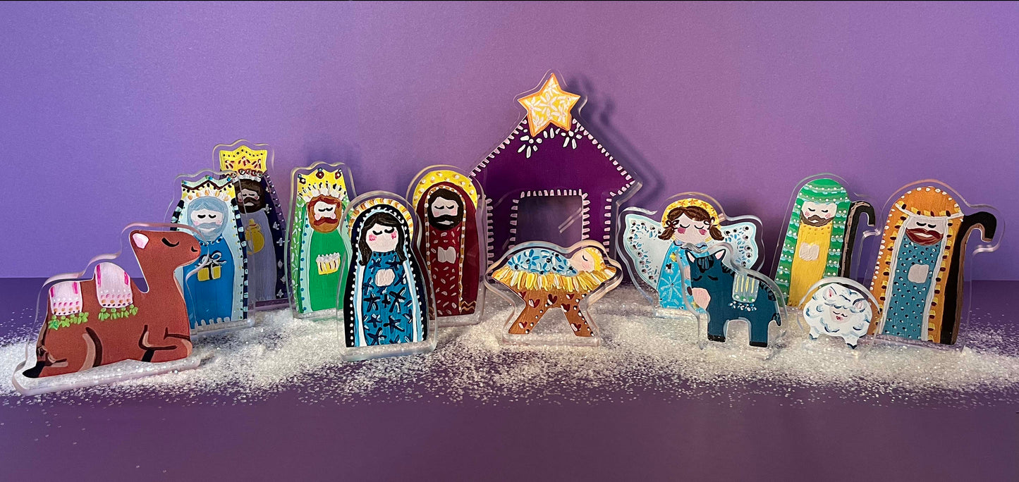 Acrylic Nativity Scene **PRE-ORDER**