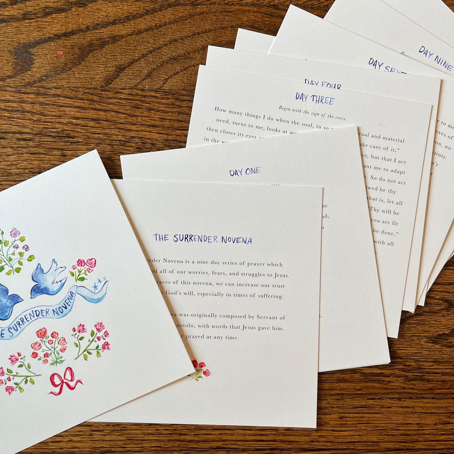 The Novena Bundle with Free Stand