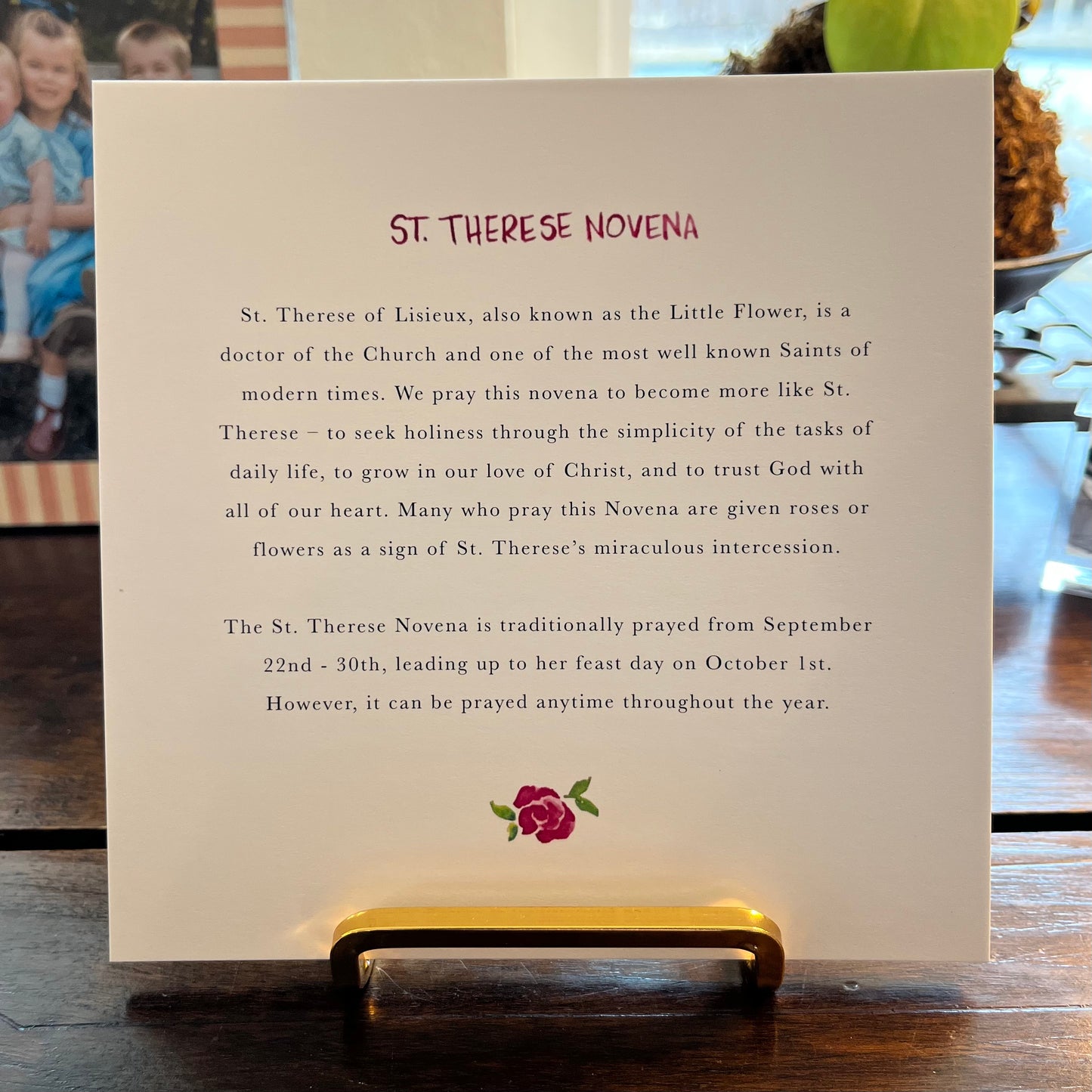 The St. Therese Novena