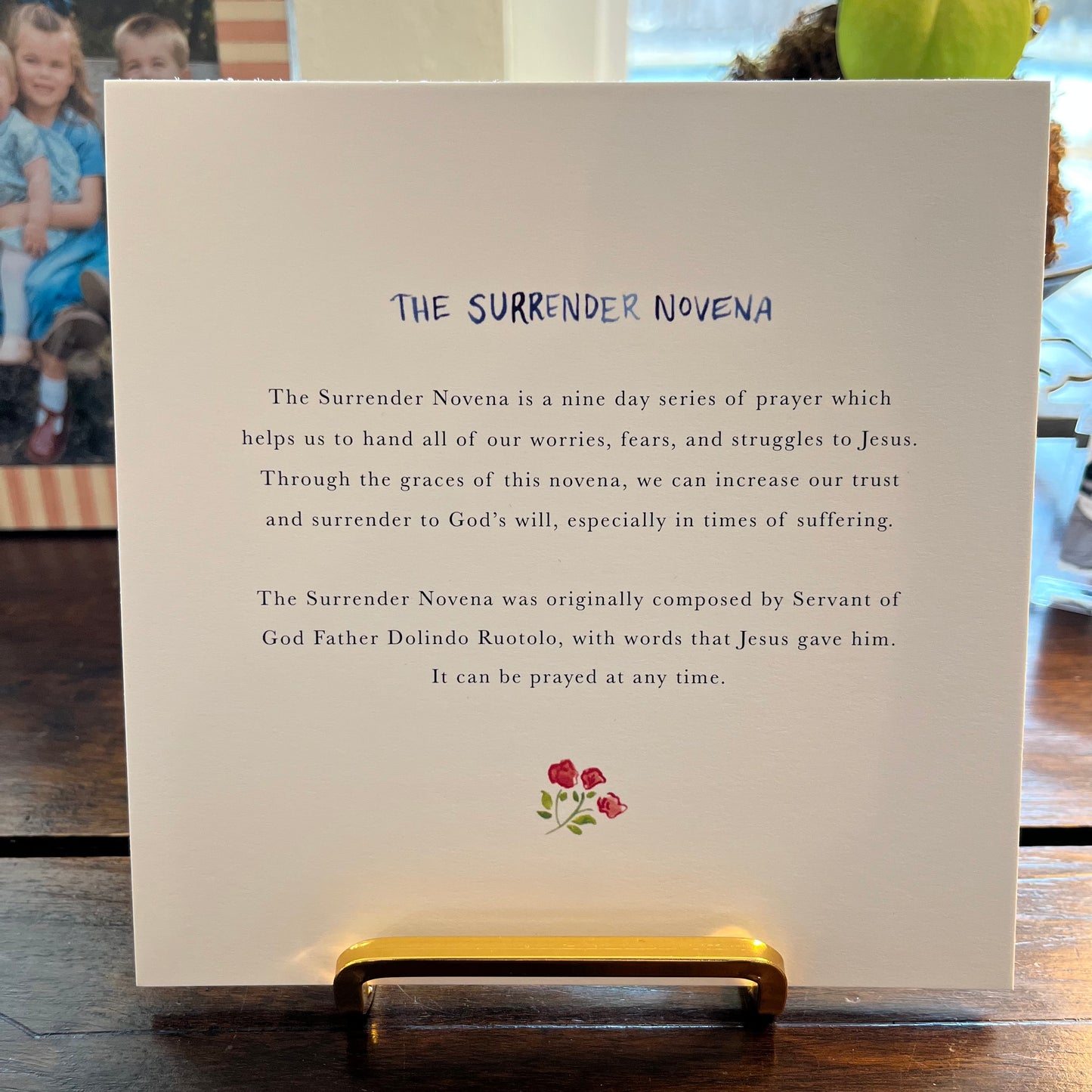 The Surrender Novena