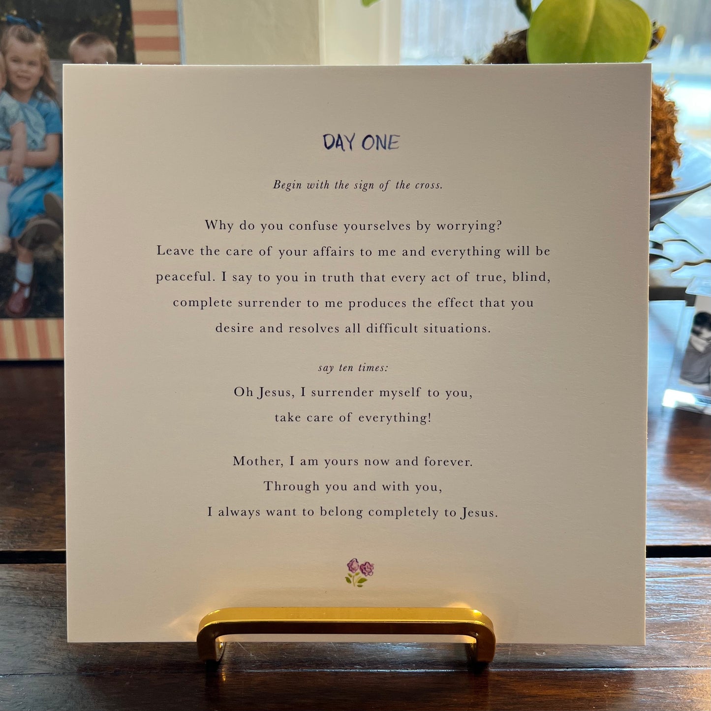 The Surrender Novena