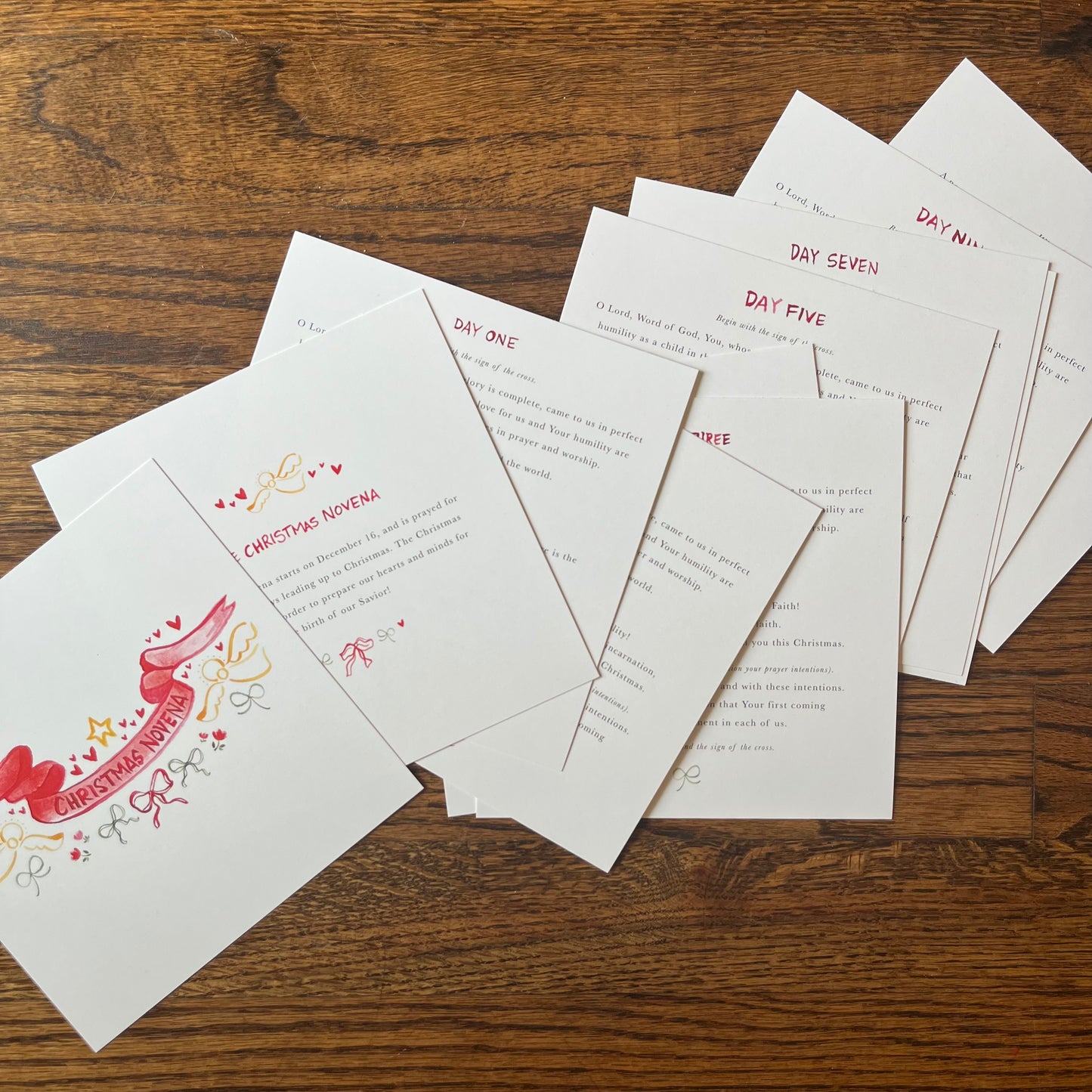 The Novena Bundle with Free Stand