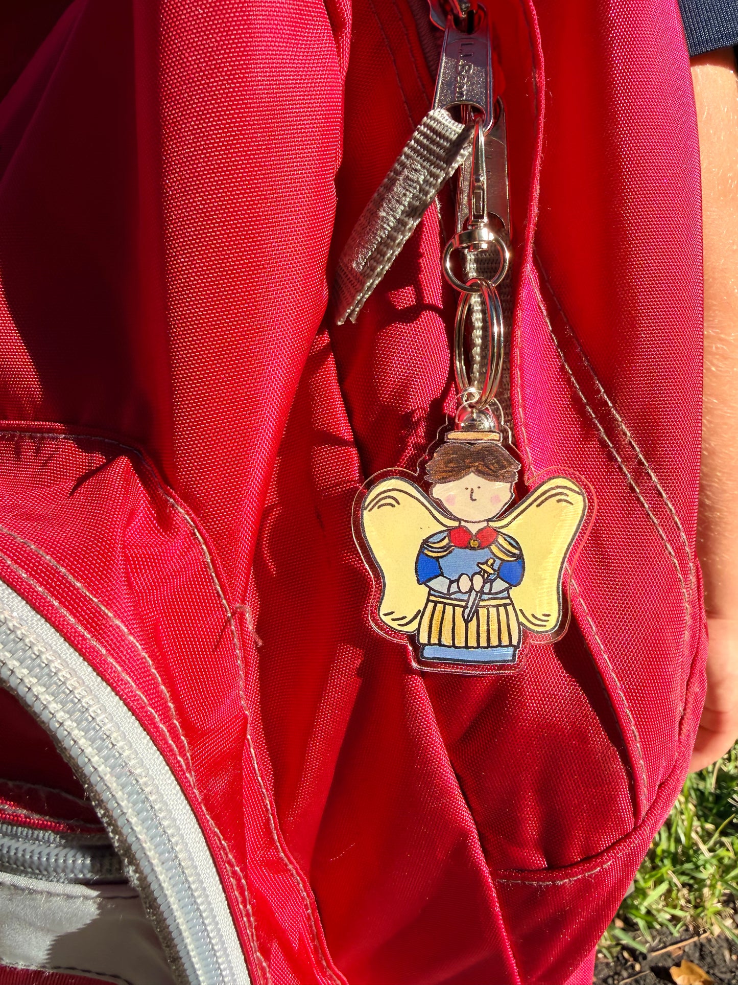 Saint Michael the Archangel Acrylic Keychain