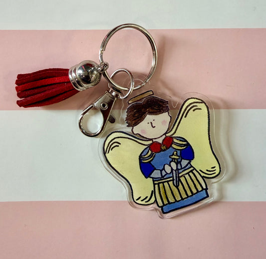Saint Michael the Archangel Acrylic Keychain