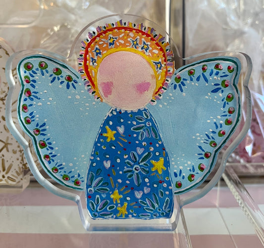 Acrylic Angel- Blue