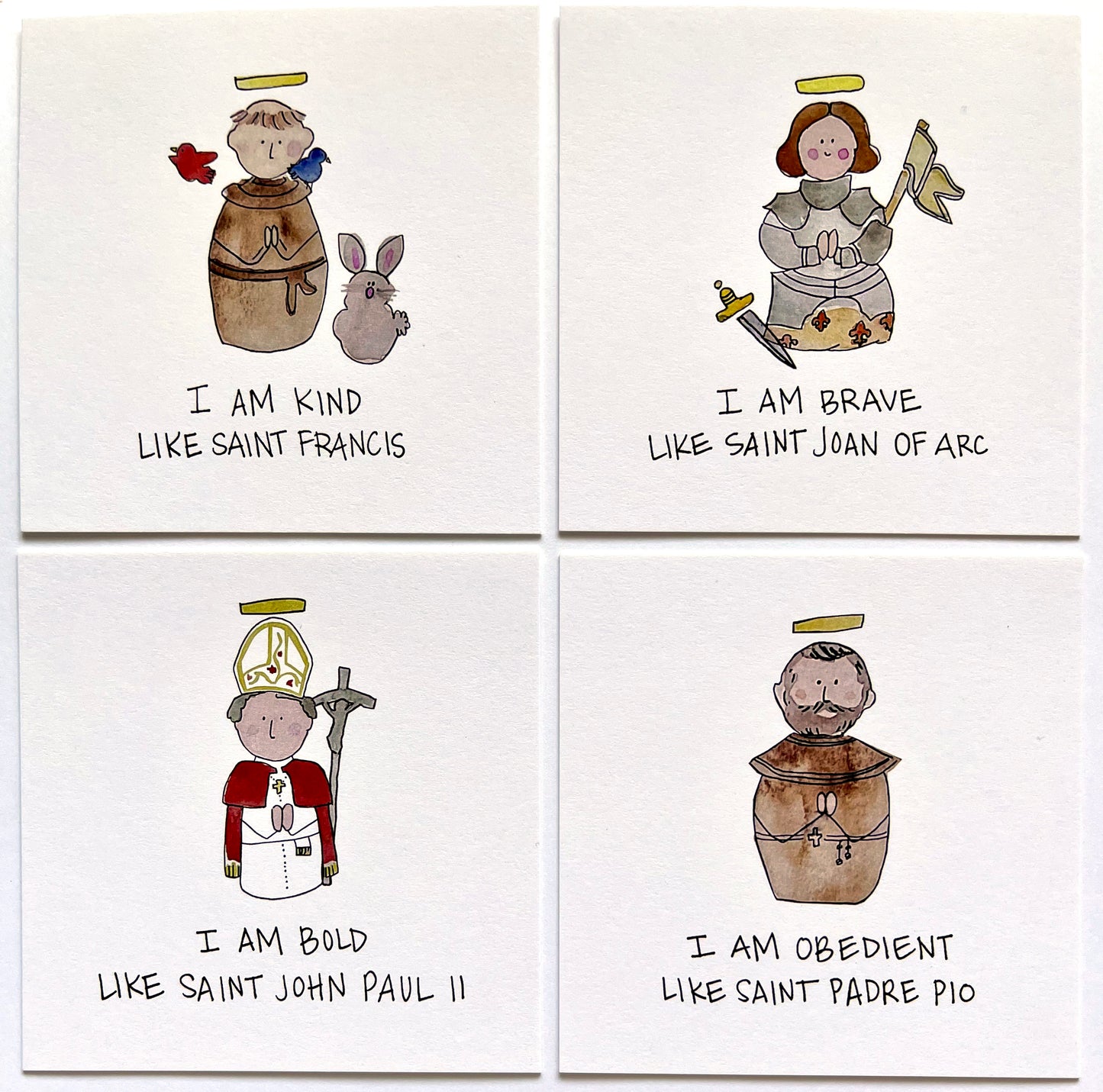 Saint Affirmation Cards