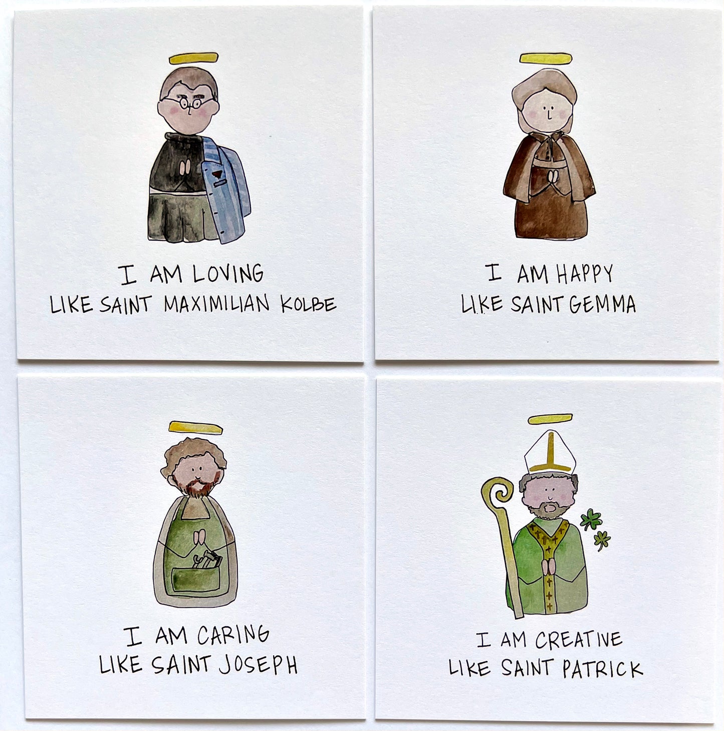 Saint Affirmation Cards