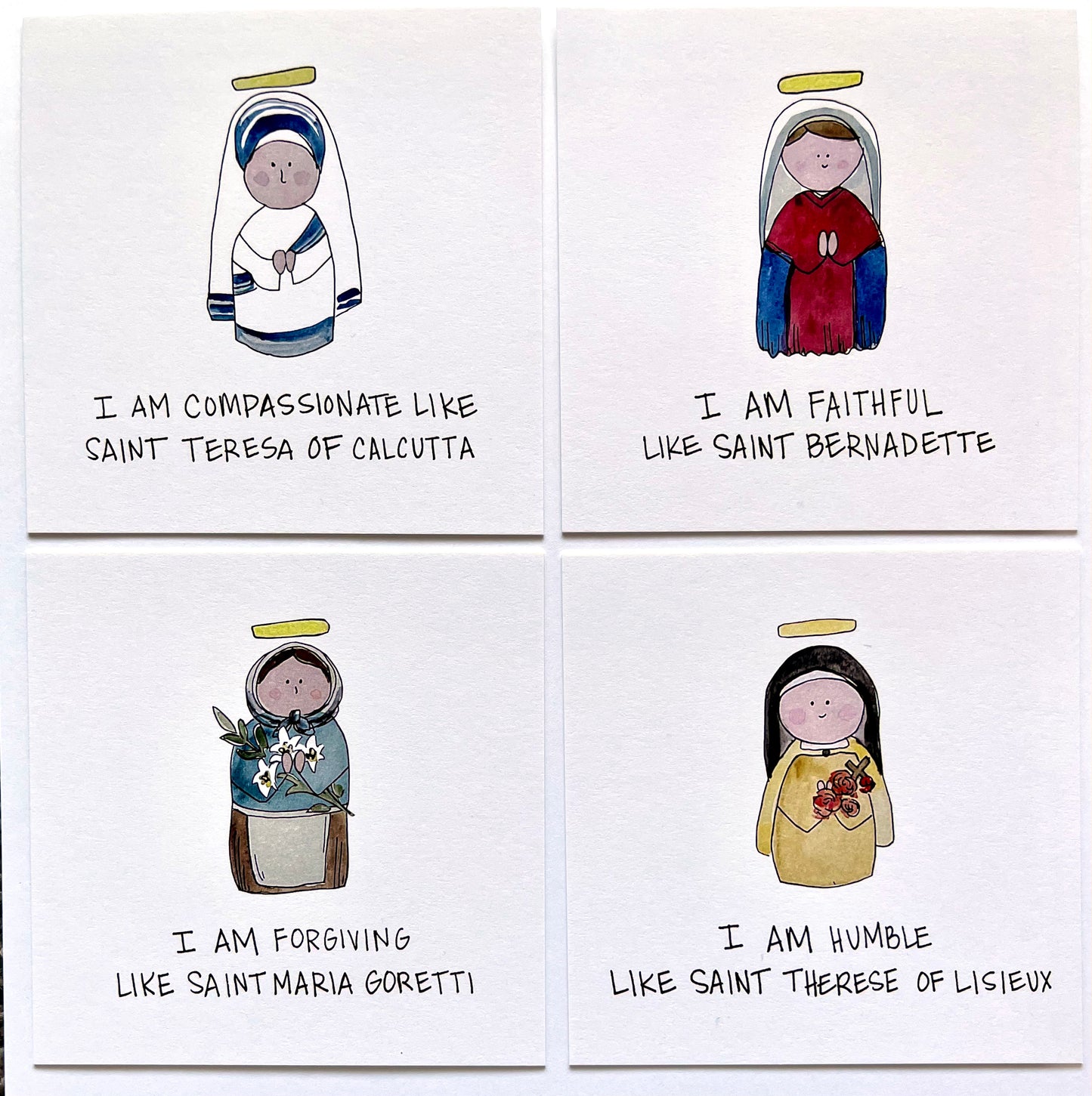 Saint Affirmation Cards