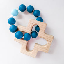Load image into Gallery viewer, Rosary Teething Ring - Stella Maris

