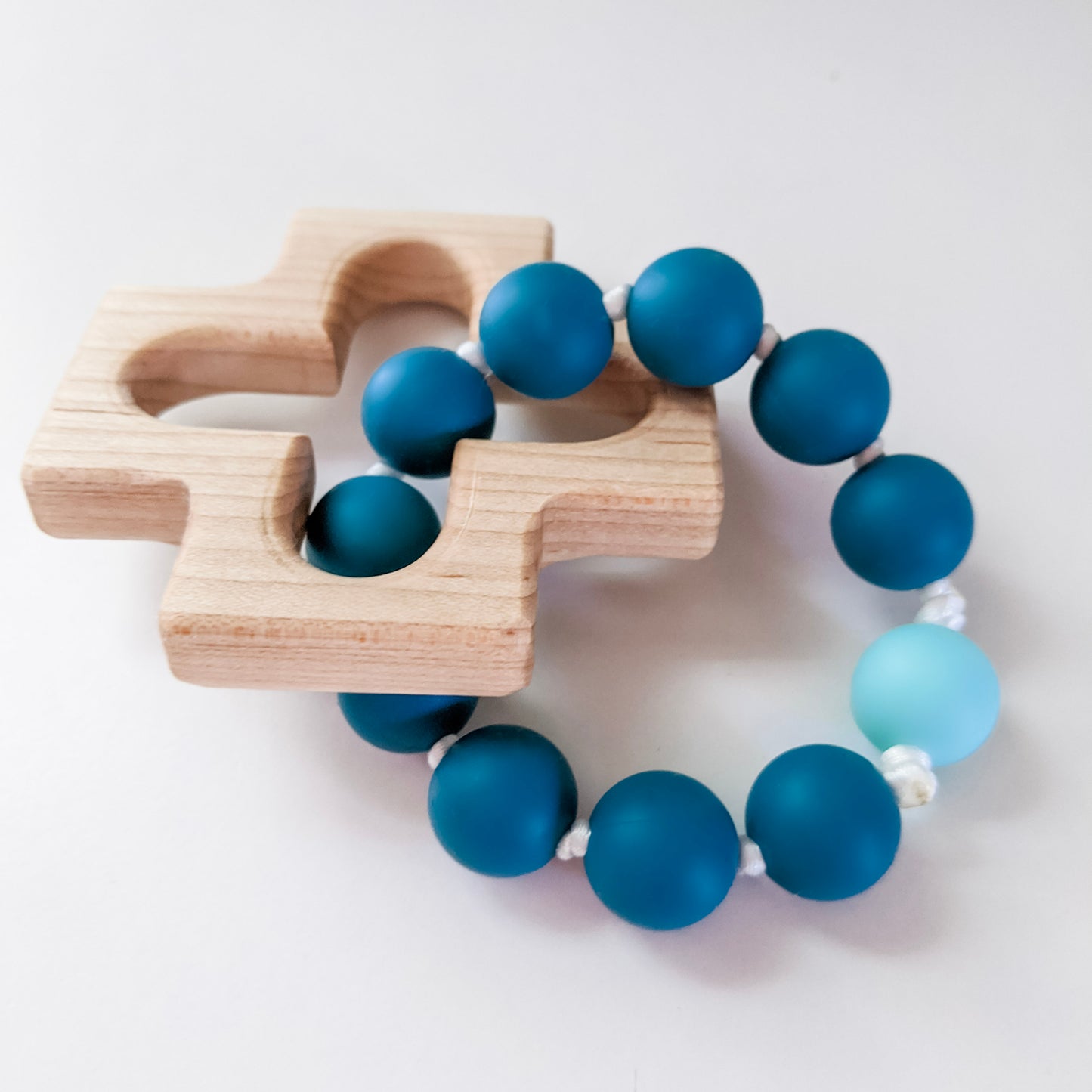 Rosary Teething Ring - Stella Maris