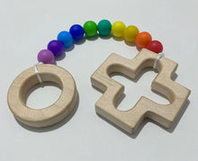 Load image into Gallery viewer, Rosary Teething Strand - Rainbow
