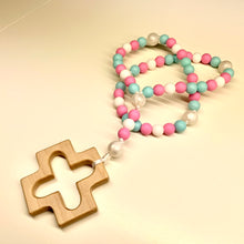Load image into Gallery viewer, Full Length Silicone Rosary - Custom Colors Available
